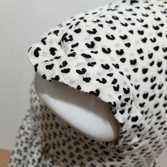 Vanessa Virginia top XS Heart Ladder Lace Tunic button front boho Anthropologie - Picture 7 of 15